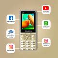 BlackZone WINX 4G+ Volte with 2.8 Inch keypad ,Touch Screen & Support