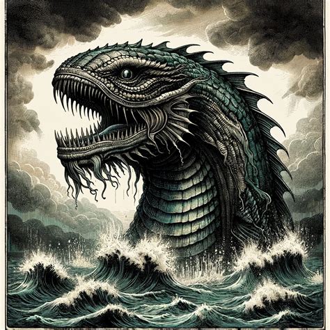 Leviathan - Mythical sea beast | mythicalcreatures.info