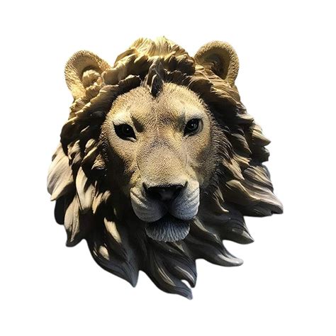 Murti Spandan Lion Head Wall Decor Lion Wall Decor Wall Statue Home ...