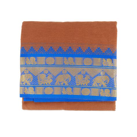 Kaavi Veshti | Color Dhoti | Ethnic Wear