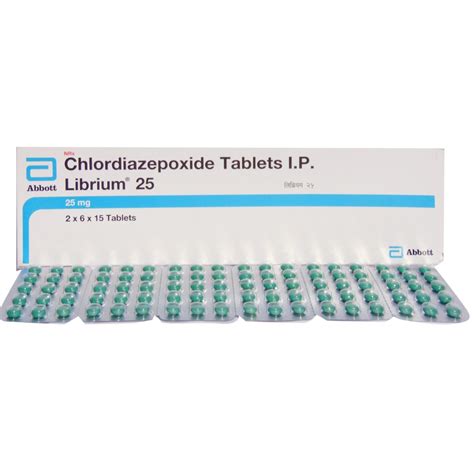Librium 25 mg Tablet 10's Price, Uses, Side Effects, Composition - Apollo Pharmacy