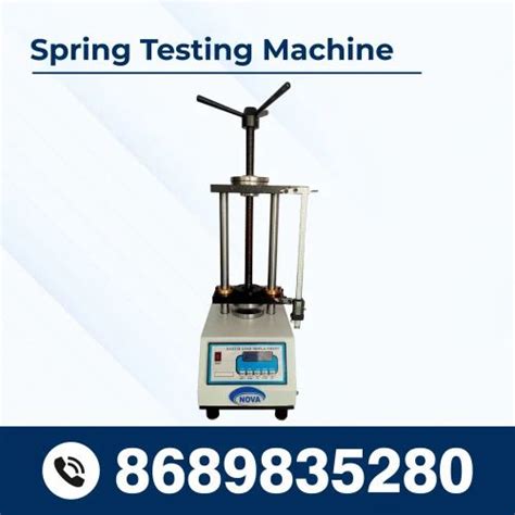 Spring Testing Machine - Spring Testing Machine , Manual, Motorised and ...