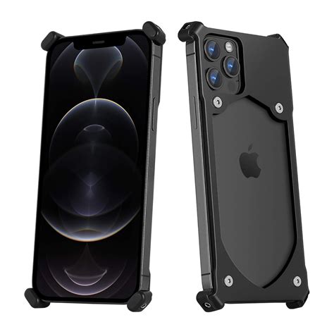 BeraShield Titanium Metal Exoskeleton Case [Military 10ft Drop Tested ...