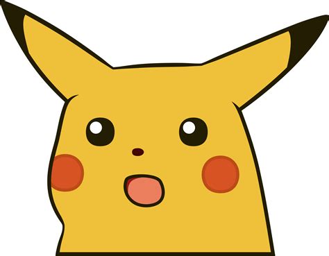 Surprised Pikachu Meme by TylerMascola on DeviantArt