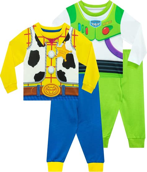 Brandclub - Disney Pajamas Buzz Lightyear & Woody Boys' Sleepwear 2 ...