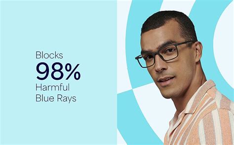 Buy LENSKART BLU | Zero Power Blue Cut Computer Glasses | Anti Glare ...