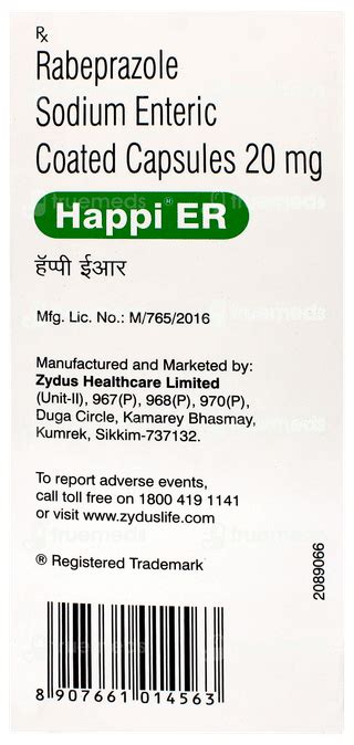 Happi Er Capsule 15: Uses, Side Effects, Price & Substitutes