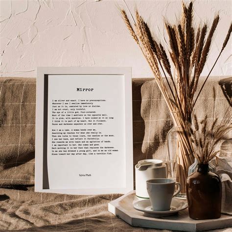Sylvia Plath Mirror