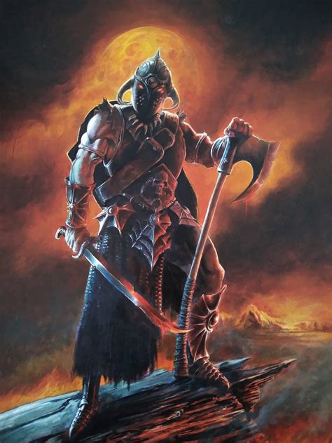 ArtStation - death dealer fan art