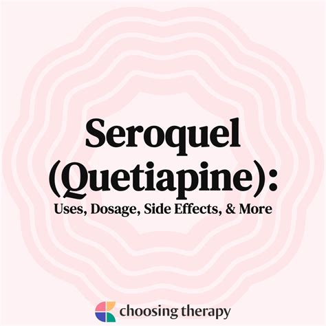 Seroquel (Quetiapine): What You Need to Know