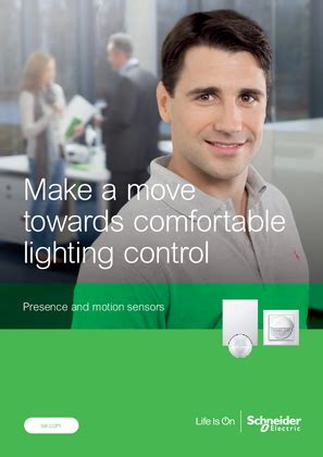 Presence and motion sensors | Schneider Electric