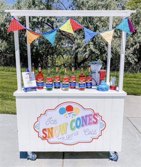 Snow Cone Stand DIY - How Can This
