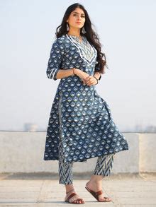 Bahaar Rada - Set of Kurta Pants & Dupatta - KS60L908D – InduBindu