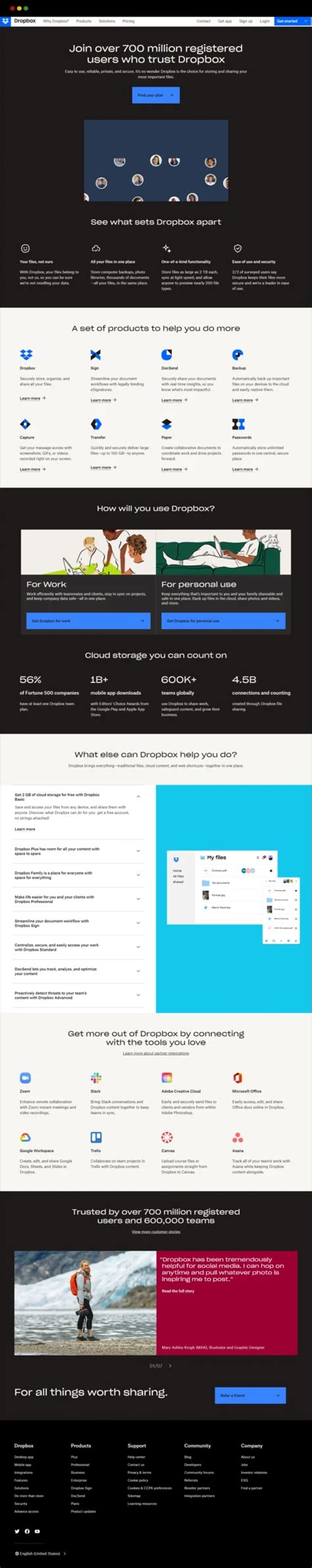 Image result for Website Homepage Examples