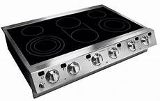 Stainless Steel Cooktop by Electrolux E36ec75hss 36 Quot Electric Slide In Cooktop Stainless Steel Cooktop