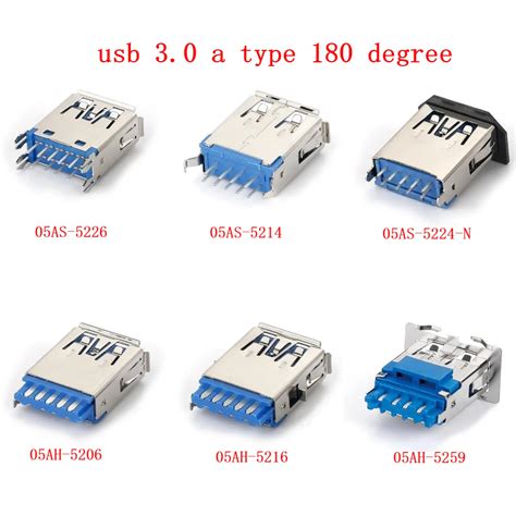 Image result for USB 3.0 Connector Types