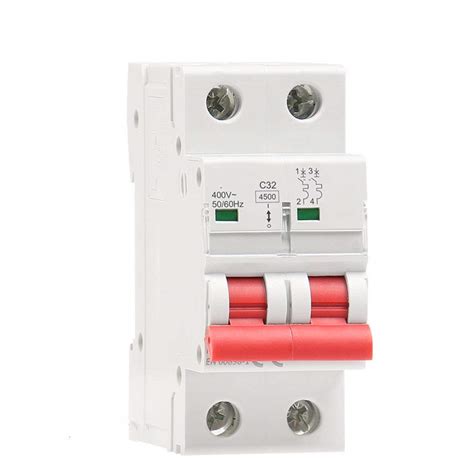 Buy JINSHGUO Double Pole Din Rail Mcb 4.5ka Miniature Circuit Breakers ...