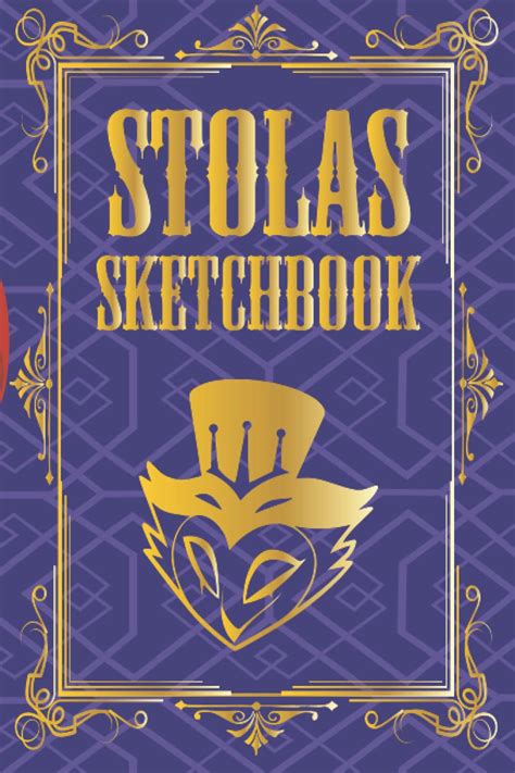 Stolas Sketchbook Helluva Boss Style 104 Blank Pages In Style ...