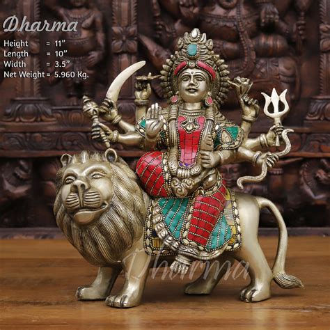 Buy Brass Durga Statue Collection| Lowest Prices Online | Order Now ...