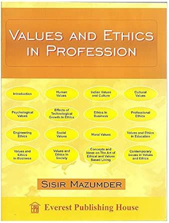 Buy Values and Ethics in Profession Book Online at Low Prices in India ...