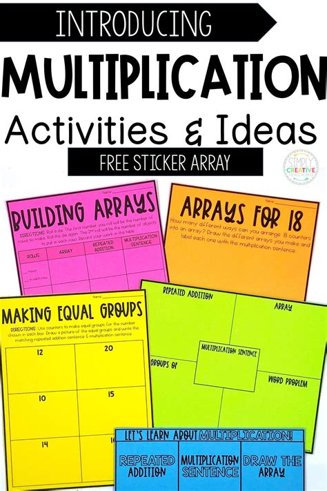 Image result for Maths Activities Using Multiplication