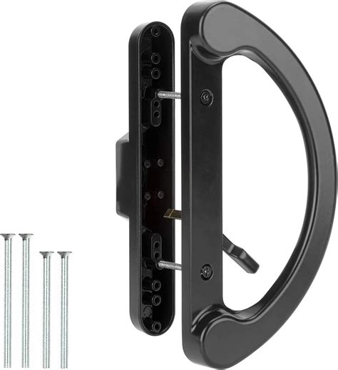 HILLMASTER Patio Sliding Glass Door Handle Replacement Set,Mortise ...