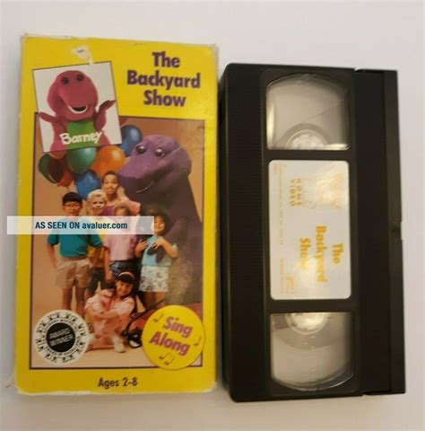Barney - The Backyard Show (VHS, 1988) Hard To Find/Rare | #8533287
