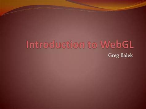 Image result for WebGL Tutorial Introduction
