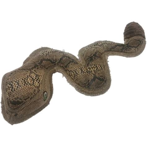 Nutra Pet The Slithering Snake Squeaker & Plush Dog Toy