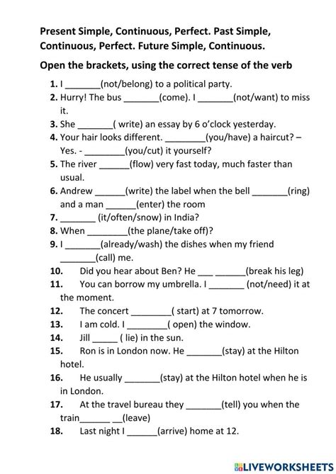 Future Tense Worksheet 的图像结果