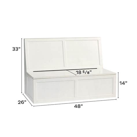 Breton 2-Seat Bench with Storage & Sunbrella Fabrics