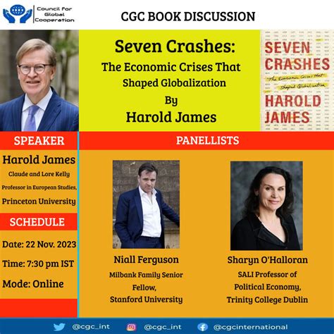 Book Discussion: Seven Crashes by Harold James - Council for Global ...