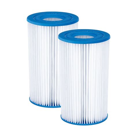 Summer Waves 4 x P57000302 4-Pack Cartridge Pool Filter 246718 at Lowes.com