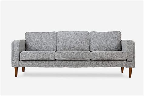 ALBANY PARK Mid-Century Modern Sofa, Grey Fabric : Amazon.in: Home ...