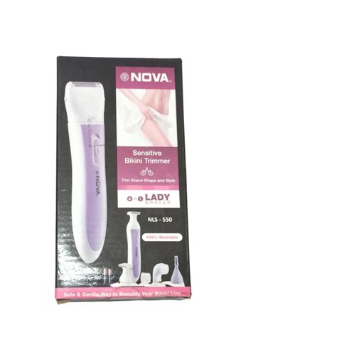 Nova NLS-550 4-in-1 Bikini Trimmer & Lady Shaver