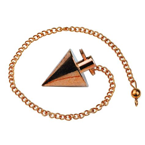 Buy REMEDYWALA Charged Energized Bronze Pendulum for Reiki Healing ...