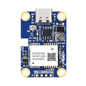 MENGJIE GPS+BD Beidou Module ATGM332D Serial Satellite, Multi-Mode ...