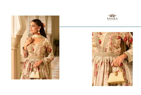 Sanika Jagmag Exclusive Designer Gown With Dupatta Collection