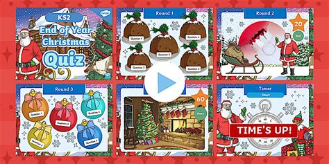 Christmas-Themed Quiz | KS2 Resource | Twinkl