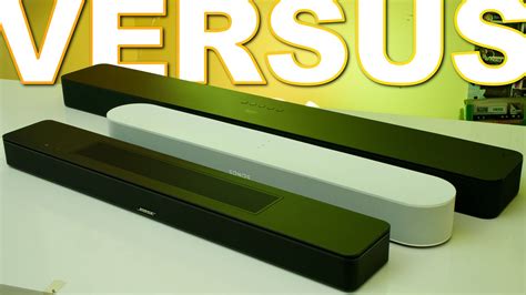 Mid Sized Soundbars Compared - Bose Vs Sony Vs JBL Vs Sonos — GYMCADDY