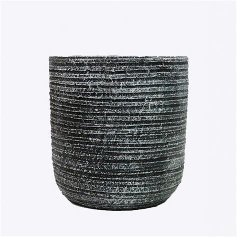 Line Texture Terracotta Planter – Hug A Plant