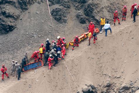 秘鲁：货车坠崖 致17死 - 搜狐视频