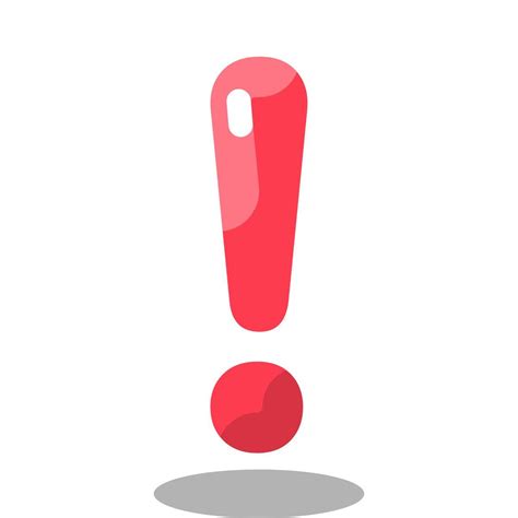 Exclamation Point Icon for Clear Communication