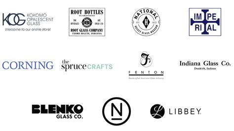 Top Glass Company Brands and Logos