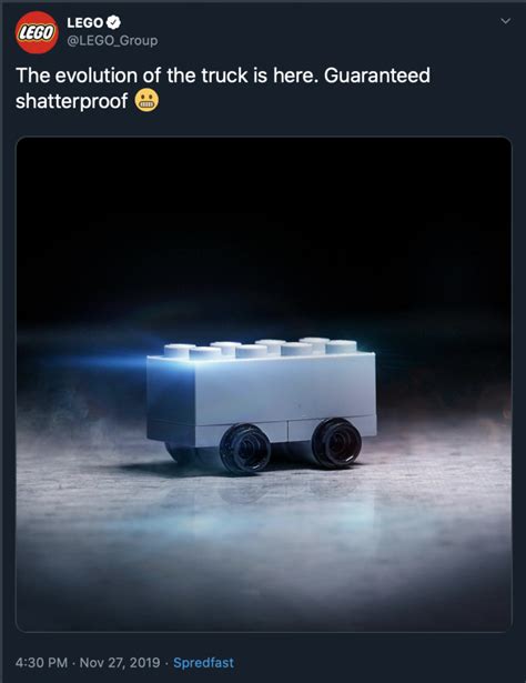 Lego Cybertruck anyone? - Overdrive