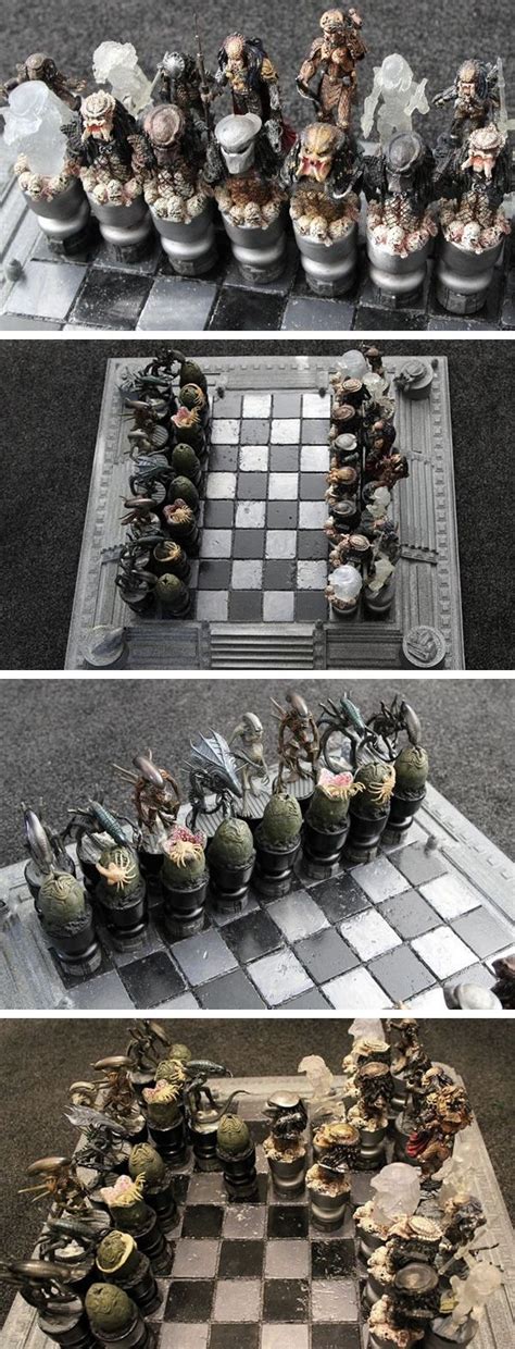 Image result for Alien vs Predator Chess Set
