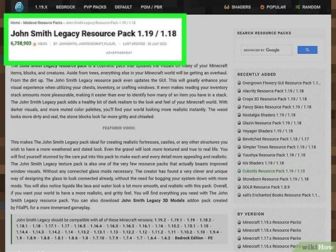 Image result for How to Install Resource Packs