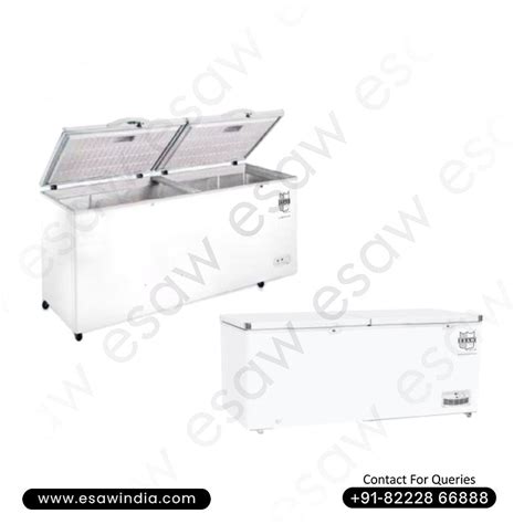 Shop Double Door Chest Freezer Chiller – ESAW India Lab Freezer & Chil