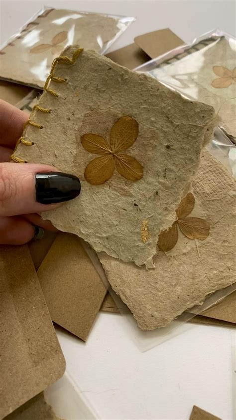 Handmade paper tiny thank you cards – Artofit