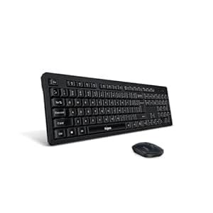 Amazon.in: Buy FINGERS StellarCombo Wireless Keyboard and Mouse Set (2. ...
